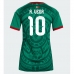 Maillot de foot Mexique Alexis Vega #10 Domicile vêtements Femmes Monde 2026 Manches Courtes
